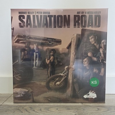 Salvation Road Brettspiel - Kickstarter Edition - Neu & Sealed