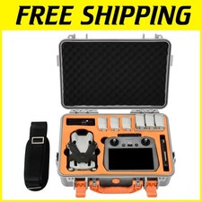 Waterproof Gray Case for DJI Mini 4/3 Drone Fly More Combo