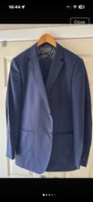 Men’s Sacoor Brothers Suit Navy Blue