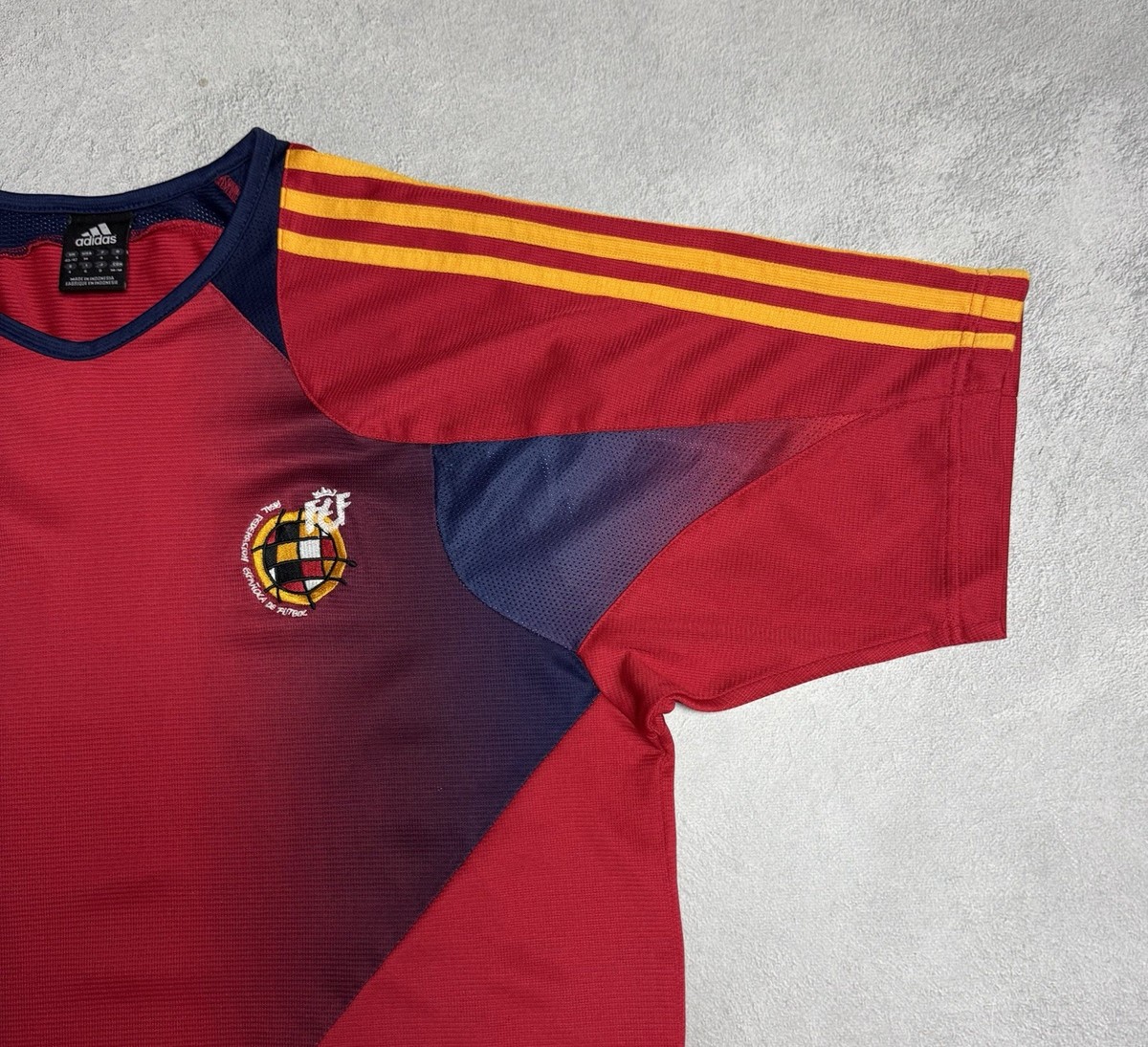 SPAIN 2003 2004 2005 TRAINING FOOTBALL SHIRT SOCCER JERSEY ADIDAS