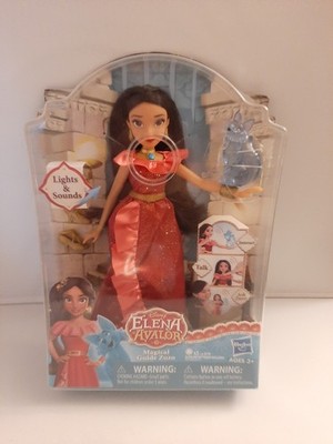 Disney Elena Avalor Magical Guide Zuzo Talking Lights Sounds Doll Toy