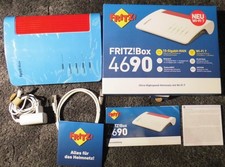 Fritz!Box 4690 Wi-Fi 7 DSL Kabel Glasfaser 6.960 MBit/s, 1x 10-Gigabit-WAN WLAN