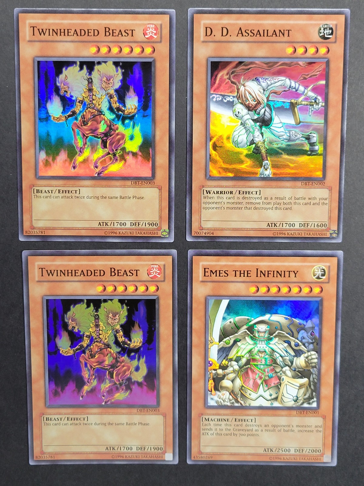 YuGiOh 4-Card Lot Destiny Board Traveler Promo Set Super Rare Mint Condition