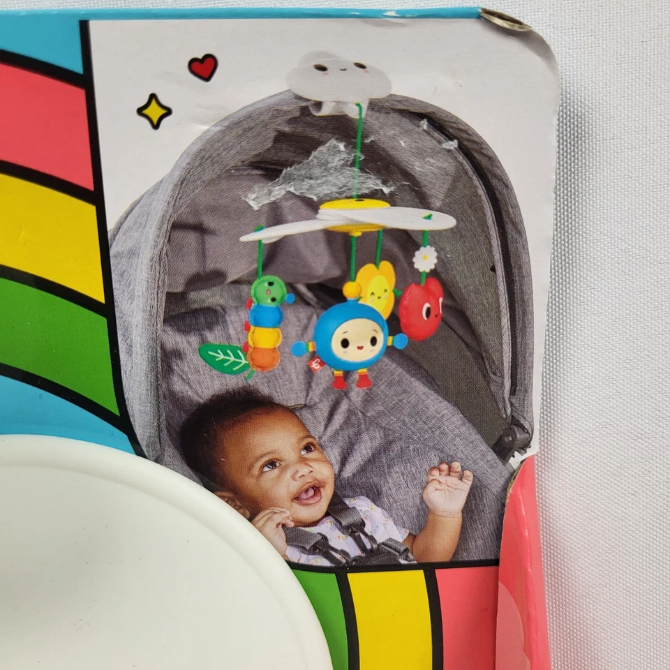 Carrinho Fisher Price Floração Divertido Clipe Brinquedo Móvel Mundo Feliz Novo Na Caixa - Imagem 2 de 4