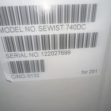 Janome Sewist 740DC Computerised Household Sewing Machine LCD Free Arm Bobbin