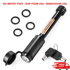 JUSTTOP Trailer Hitch Receiver Pin Lock,5/8" Dia 3-1/2" Long Pin Trailer Lock fo