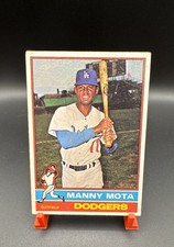 1976 Topps - Manny Mota #548 LA dodgers