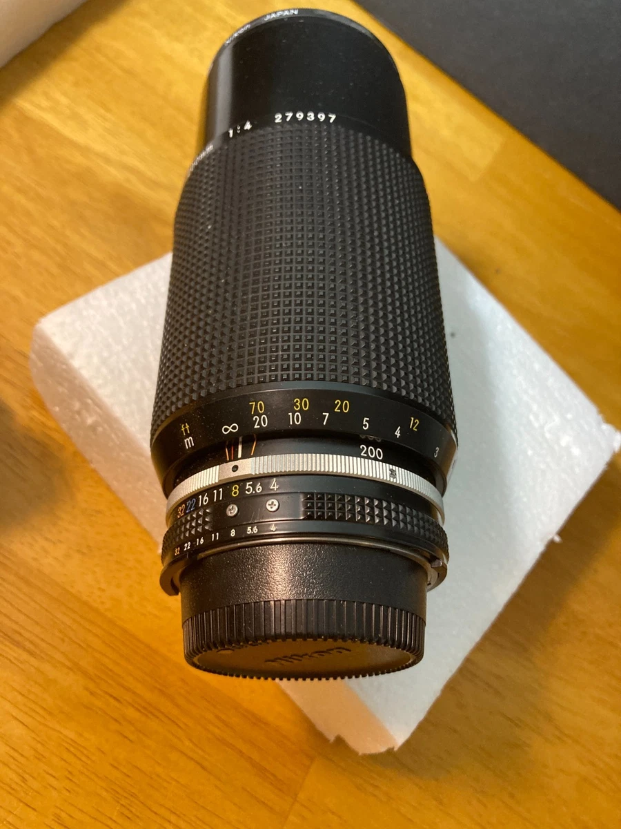 Nikon Zoom-NIKKOR f/4 Camera Lenses 80-200mm Focal for sale - eBay