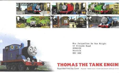 GB Comm/FDC - Thomas The Tank Engine - Edinburgh -  2011 (RM982)