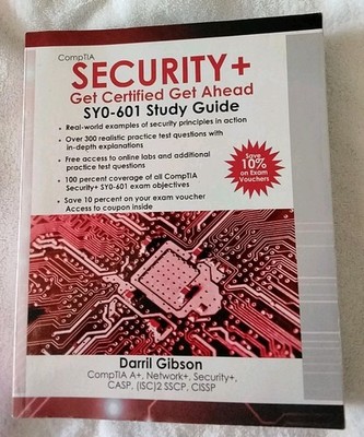 Security+ SY0-601 Study Guide Darril Gibson Joe Shelley Get Certified Ahead New