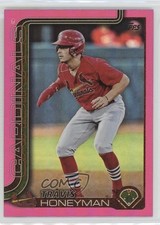 2025 Topps Pro Debut Fuchsia Foil /199 Travis Honeyman #PD-18 1n9c