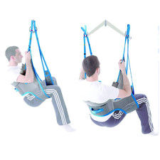 Mopedia Harnais de toilette pour ascenseur pour handicapés Muevo sans appui-tête