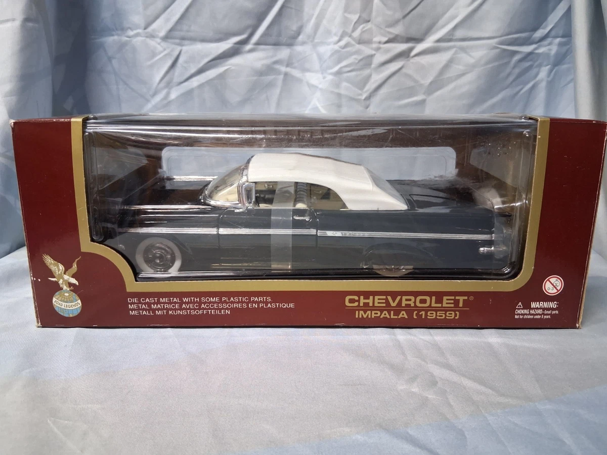 ROADLEGENDS 1959 Chevrolet Impala ダイキャスト Road Legends Chevrolet Impala Contemporary Manufacture Diecast