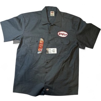 Green Day X Dickies Work Shirt Button Up Saviors Tour Welcome To Paradise Size L