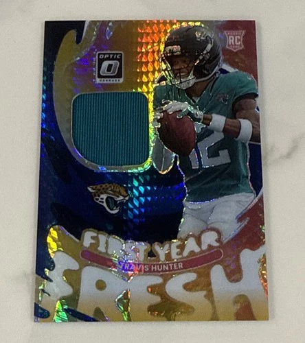 2025 Donruss Optic Travis Hunter Blue Hyper (RAW)