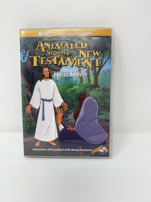 Animated Stories New Testament: He is Risen DVD 2000 NEST Michael Hori