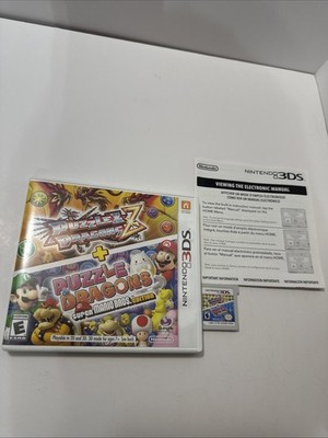 Puzzle & Dragons Z + Puzzle & Dragons -- Super Mario Bros. Edition 3DS CIB