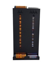 AA AAA Battery storage case holder dispenser organizer