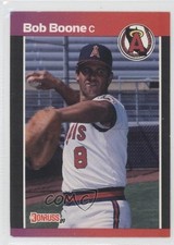 1989 Donruss Bob Boone (*Denotes* on Back) #170 0b3