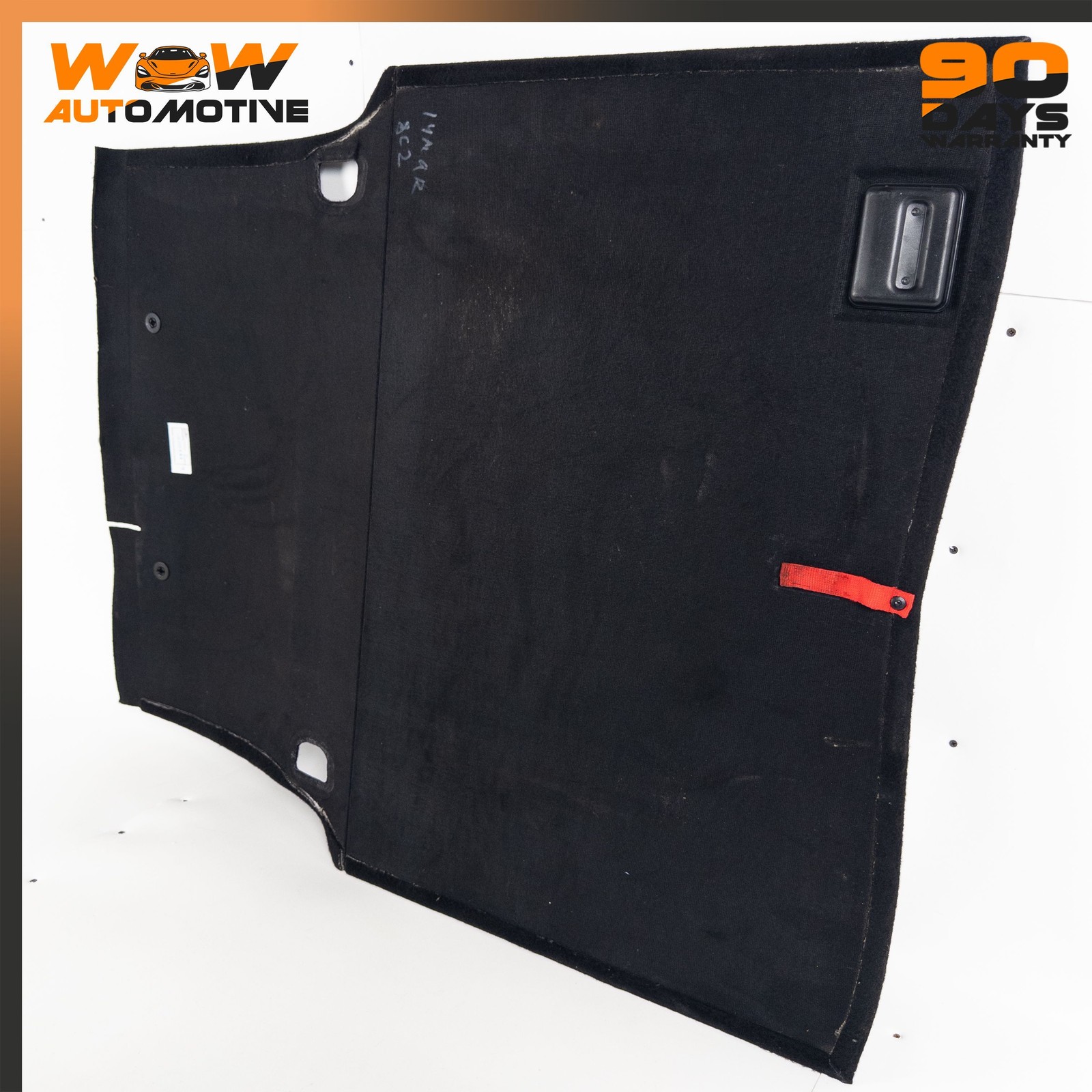 13-19 MASERATI QUATTROPORTE S Q4 REAR TRUNK FLOOR CARGO COVER MAT BLACK OEM