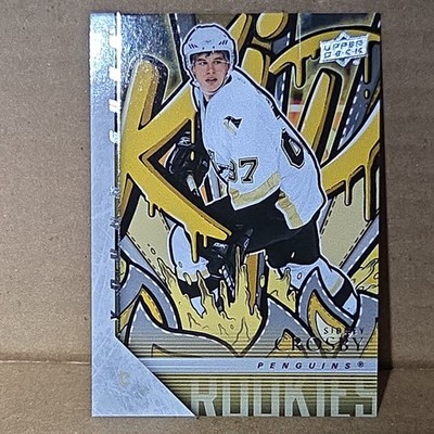 Upper Deck Young Guns Renewed Sidney Crosby #YGR-10 Penguins NHL 2024-25