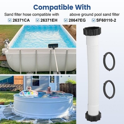 14 Inch Sand Pump Hose with Leakproof Design 11388 for I-Ntex Pool Filter System