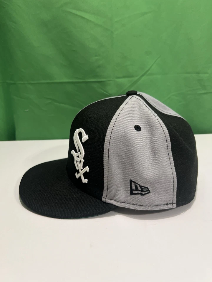 Gorra deportiva ajustada de lana vintage de béisbol MLB de los Chicago White Sox Starter 7 3/8 Foto 2 de 4