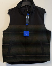 Mens Size Large Pendleton Wool Full Zip Vest ...
