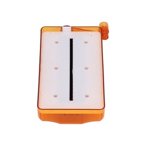 Manuel Orange Papier Shredder Portable Manuel Compact Structure Simple Operat OH