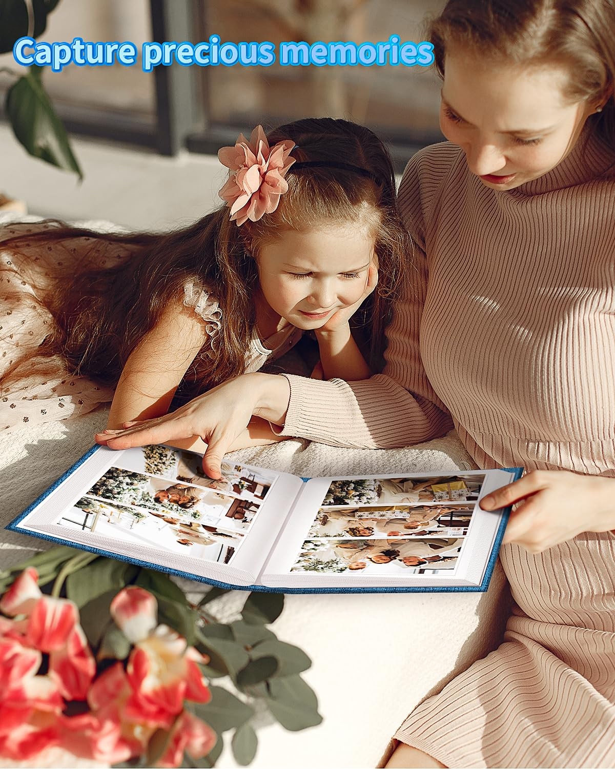 Artfeel Photo Album 4x6 with 300 Pockets,Slip-in Picture Albums,Linen Cover