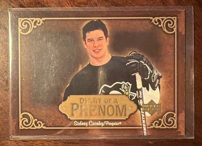 2005-06 Upper Deck Sidney Crosby Diary of a Phenom Rookie #DP18 Penguins