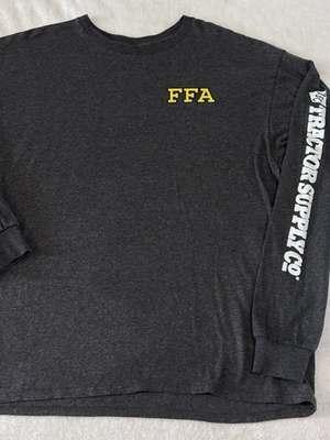 #ad Future Farmers America Tractor Supply FFA MENS Long Sleeve Shirt Agriculture $14.97