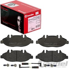 BREMBO BREMSBELÄGE + WARNKONTAKE VORNE passend für MERCEDES VIANO W639