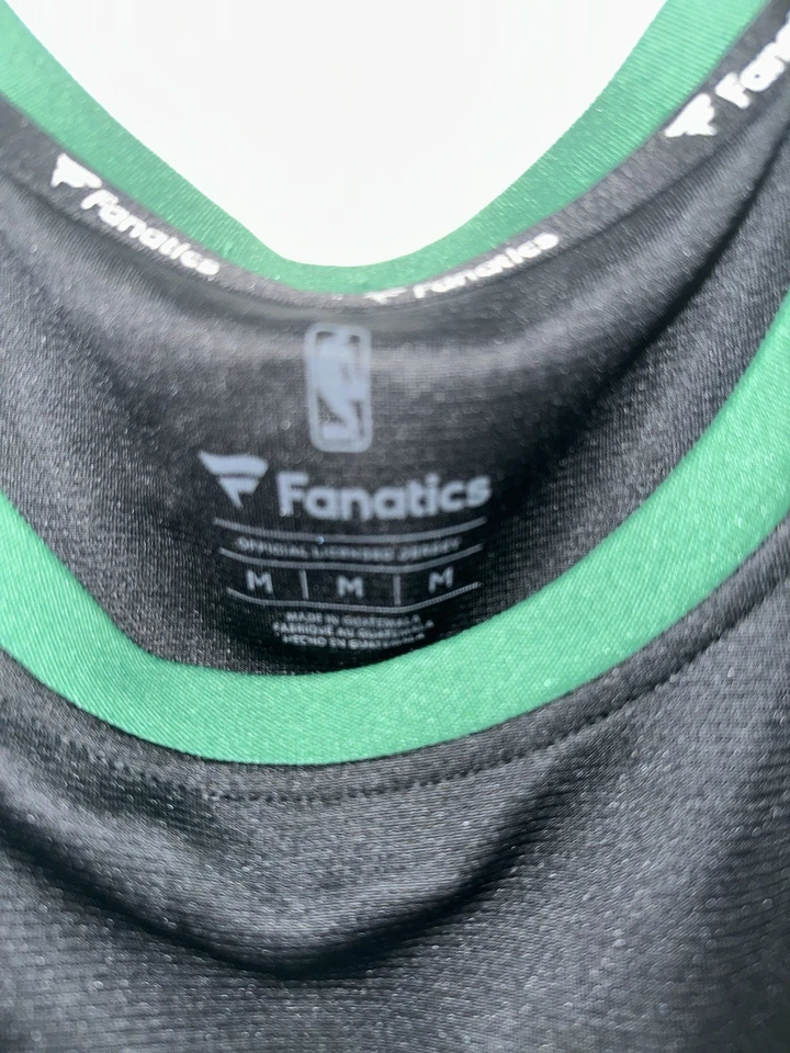 Kyrie Irving Celtics NBA Jersey Men’s M Black Mesh Fanatics Casual - Image 4 of 4