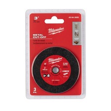  PACK OF 3 Original Milwaukee 49-94-3000 3" METAL CUT OFF WHEEL MAX 20,000 RPM