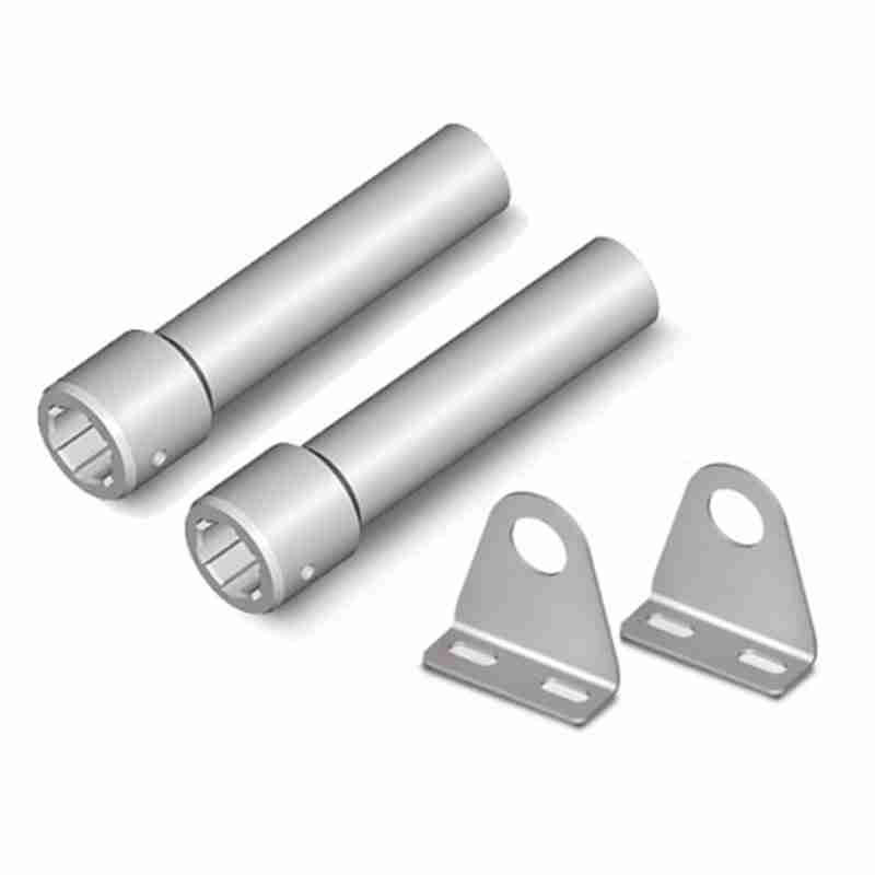 Roger - LT308 COPPIA ALBERI DI TRASMISSIONE L2000 MM COMPLETI DI SUPPORTI