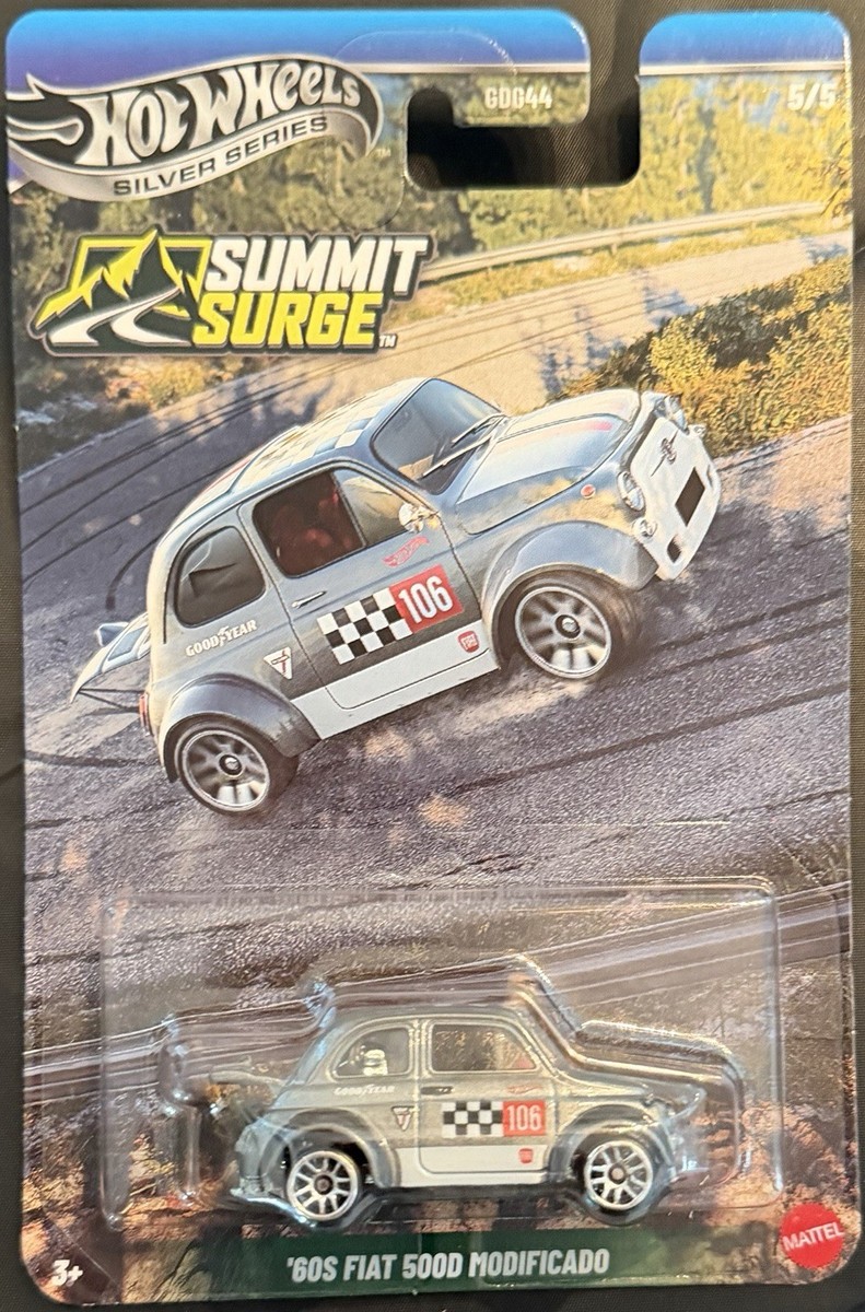 Hot Wheels 2026 Silver Series Summit Surge '60s Fiat 500D