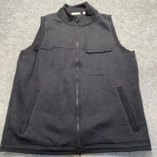 Tasc Men’s Legendary Fleece Vest Black Size Large