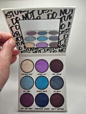 NEW BH Cosmetics 'Do Not Disturb' Shadow Palette - 9 colors 12g/0.42 oz each