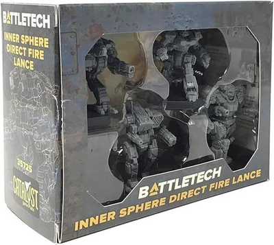 #ad BattleTech: Inner Sphere Direct Fire Lance Miniature Force Pack CYT 35725 $26.99