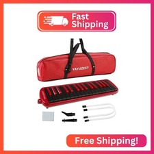 YAYUZEST 32 Keys Melodica Instrument Soprano Air Piano Keyboard Pianica