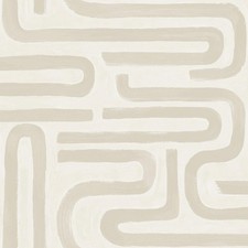 Holden Decor Brushed Geo Abstract Wallpaper 14230 Neutral Beige Cream