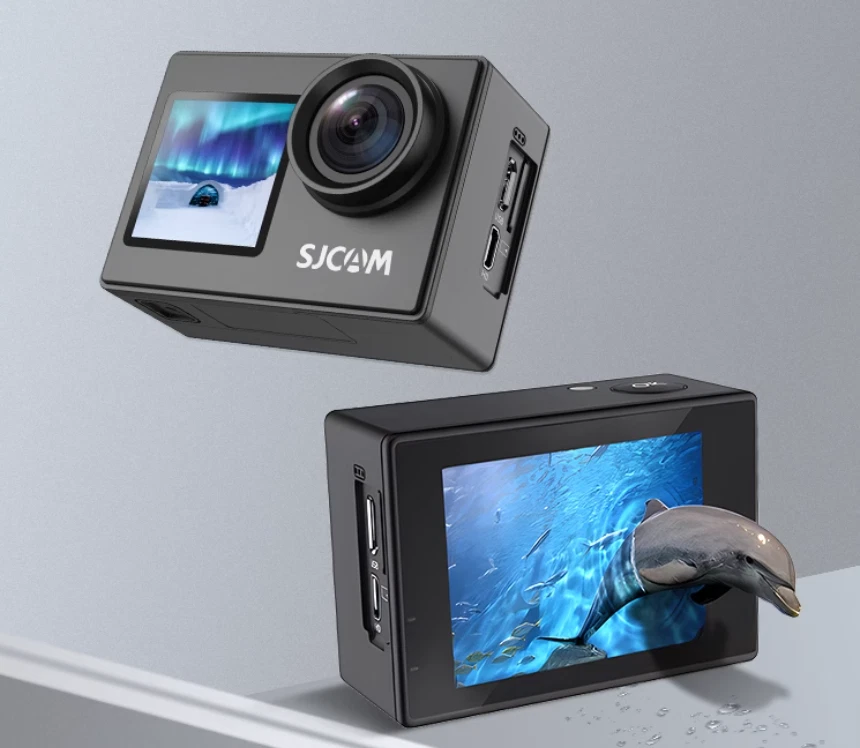 SJCAM SJ4000 Dual-Screen Sports Camera with 4K Ultra HD Resolution - Image 2 of 4