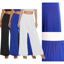 Women Pants Competition Trousers Festival Belly Dance Lyrical Elastic Waistband