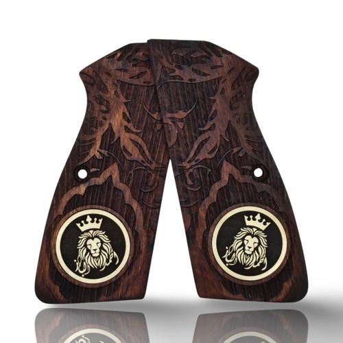 Zib Grips Impugnature per pistola serie in legno per Browning HPSPORT - Foto 3 di 7