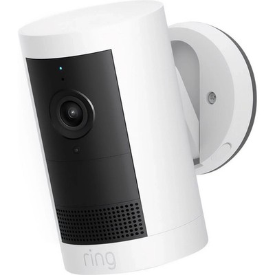 Neue Ring Outdoor Kamera Plus (Akku) | 2K mit Ring Vision Weiß