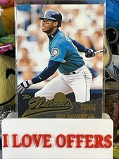 1996 Pinnacle The Naturals Ken Griffey Jr. Seattle Mariners #134 C Store More