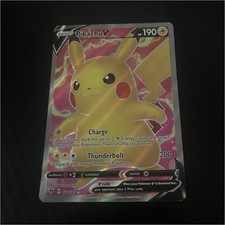 Pikachu V 170/185 Vivid Voltage Holo Ultra Rare Full Art 190 HP on eBay