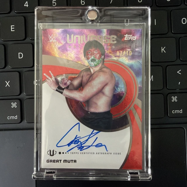 2025 WWE Topps Universe Great Muta /10 Red
