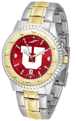 Sun Time Men's Collegiate Competitor Elite Watch Two Tone Gold (Pick Your Team) - Picture 74 of 81
